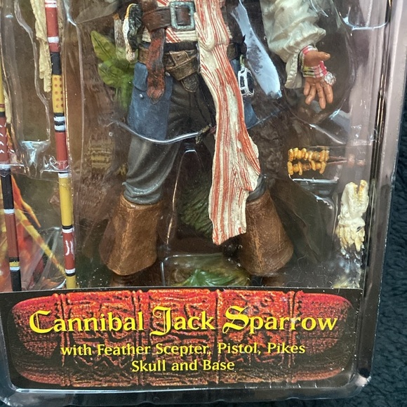 RARE NECA Pirates Of The Caribbean Series 3
CANNIBAL JACK SPARROW Action
Figure - Picture 5 of 16